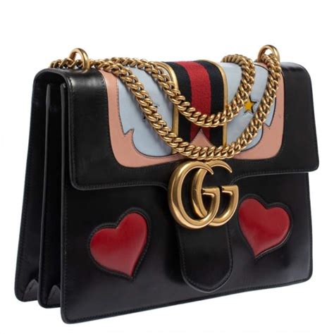 gucci bag with heart|authentic Gucci marmont small bag.